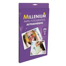 Millenium Photo adhesivo A4