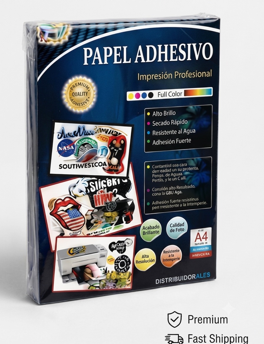 Papel adhesivo A4